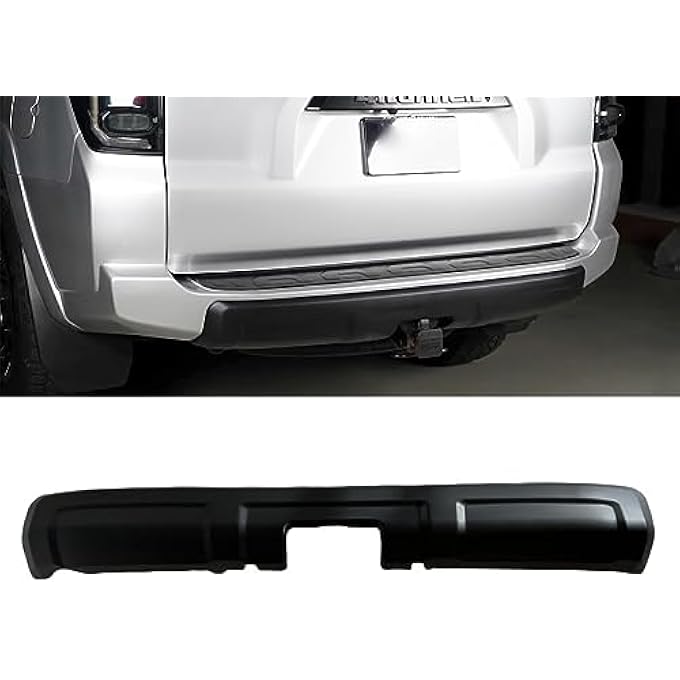 WANGDUOYU Rear Bumper Lower Valance Panel Compatible with Toyota 4Runner 2014-2023 models,(NOT Fit Limited and TRD Sport series) (Rear Bumper) - Image 1
