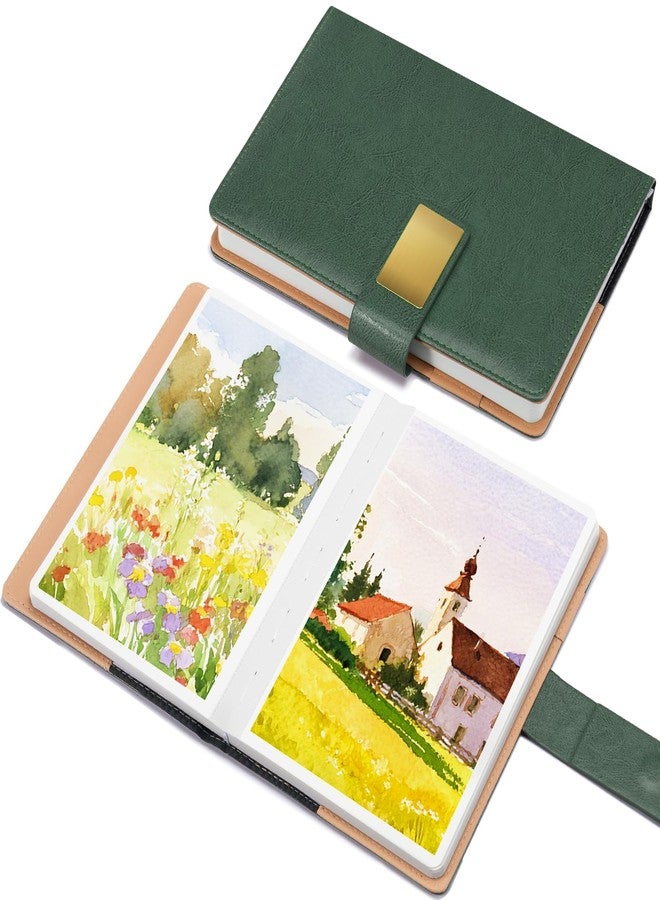Lightwish Watercolor Sketchbook,8.2 x 5.5 inch,20 Sheets Hot Press 100% Cotton 300 GSM 140lb,A5 Watercolor Paper for Art Painting, Drawing, Mixed Media - Image 1