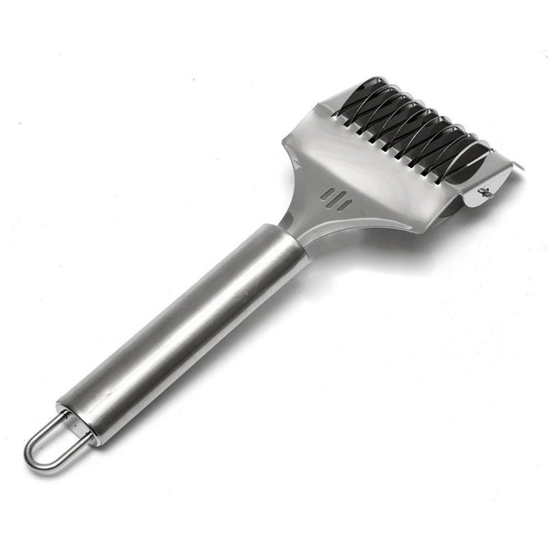 Mangocore 16x7x3.1cm High Grade Stainless Steel Noodle Lattice Roller Docker Dough Cutter Pasta Spaghetti Maker for Kitchen Cooking Tools - Image 1
