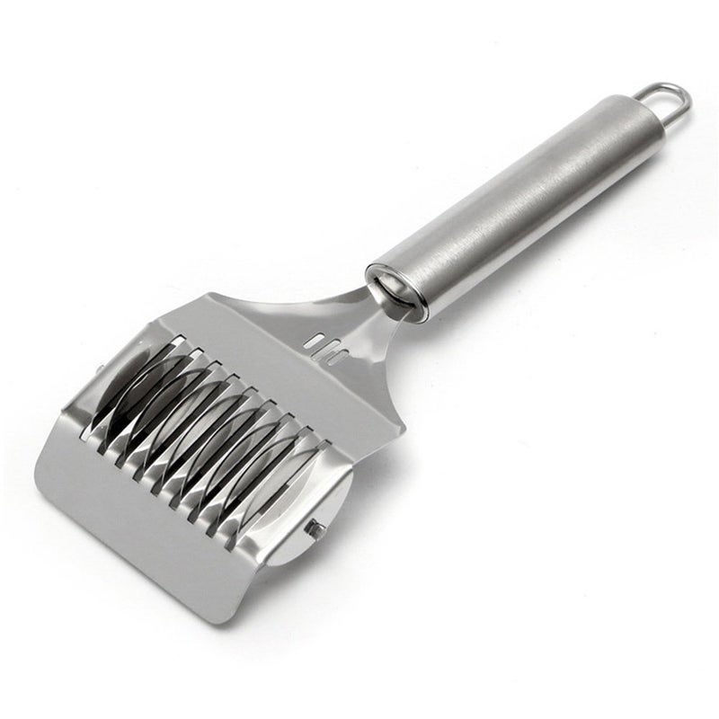 Mangocore 16x7x3.1cm High Grade Stainless Steel Noodle Lattice Roller Docker Dough Cutter Pasta Spaghetti Maker for Kitchen Cooking Tools - Image 2