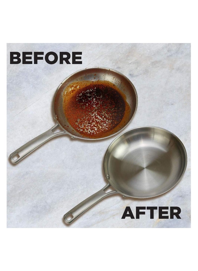 Weiman Weiman Stainless Steel Cookware and Sink Cleaner and Shiner 8oz Use on Pots Pans and Much More.  - Image 4