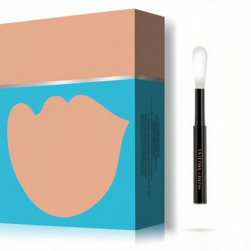 20PCS Lip Gloss Swabs Cotton Swabs with Lipstick Oil Lip Makeup Waterproof Long-lasting Moisturizing Disposable Lip Swabs - Image 1