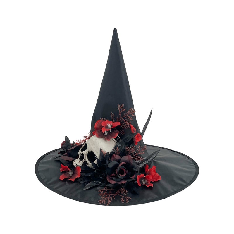 Party Magic Halloween Witch Hat Adult Size - Image 3