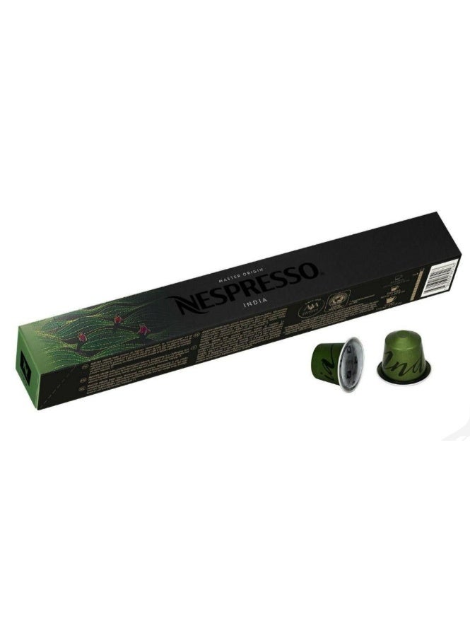 Nespresso Nespresso Master Origin India Coffee Capsules - 10 Capsules  - Image 1