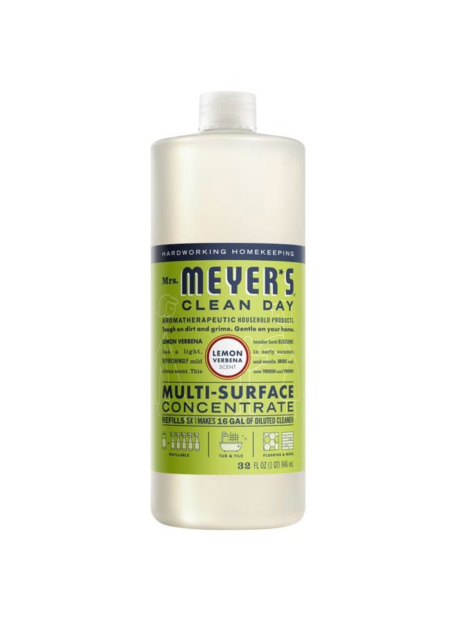 Mrs. Meyer's Clean Day All Purpose Cleaner, Lemon Verbena, 32 Ounce Bottle