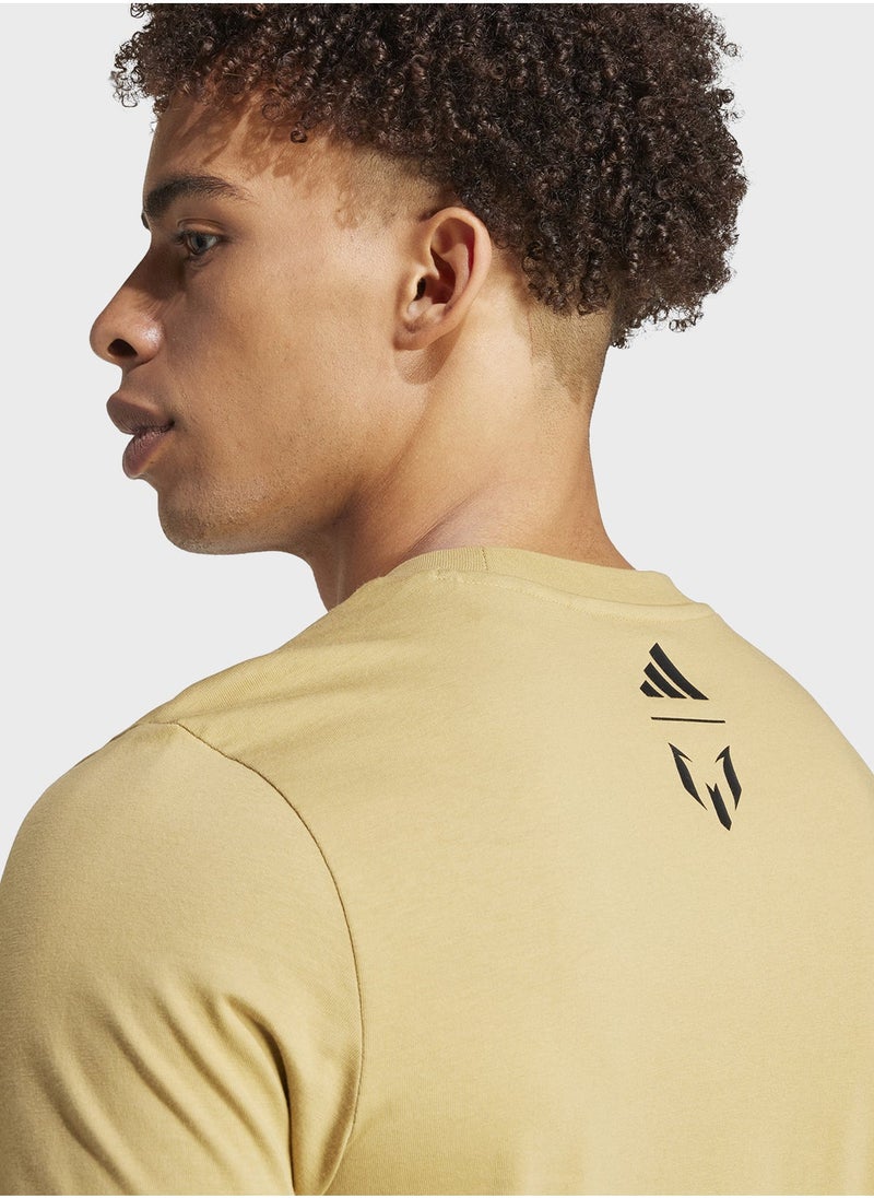 Adidas - Messi Graphic T-Shirt - Image 1