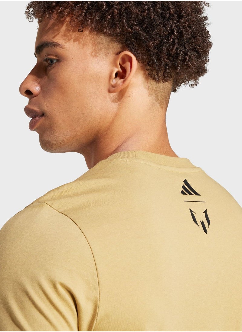 Adidas - Messi Graphic T-Shirt - Image 1
