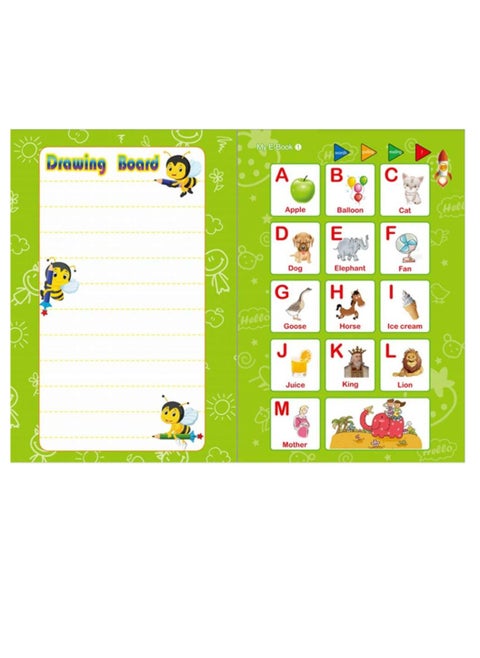 Children's toy, W53-53 talking book toy from Al Safwa Toys