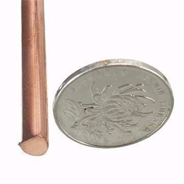Generic Pure Copper Diameter 6Mm Cu Metal Rod Cylinder Length 200Mm  - Image 2