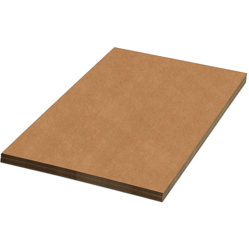 AVIDITI Corrugated Cardboard Sheets 24" x 72" (5 Pack) Large Card Board for Layer Separation Packaging Mailing Shipping Packing, and Protecting Products from Forklift Damage - 5 Pack - Image 1