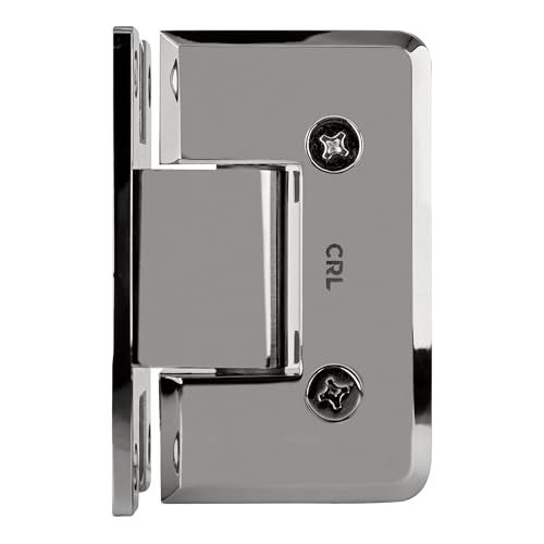 CRL Cologne 037 Series Chrome Wall Mount Shower Door Hinge - Image 3