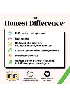 Pet Honesty Grass Green Dog Chews - Urine Neutralizer for Lawn, Dog Pee Grass Helps Yard Stay Green Addressing Burn Spots with Probiotics & Enzymes  - Image 5