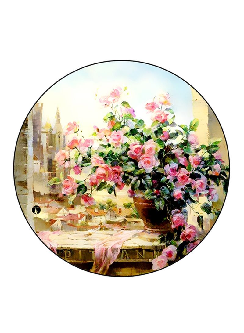 RKN Flowers Printed Mouse Pad Multicolour