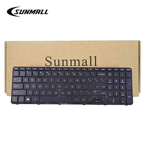 SUNMALL Mate Laptop Keyboard with Frame Compatible with HP Pavilio 15-f 15-g 15-r 15-e 15-f387wm 15-d035dx 15-f233wm 15-f272wm 15-f010wm 15-n290nr 15-e 15-f222wm 15-f271wm US Layout - Image 3