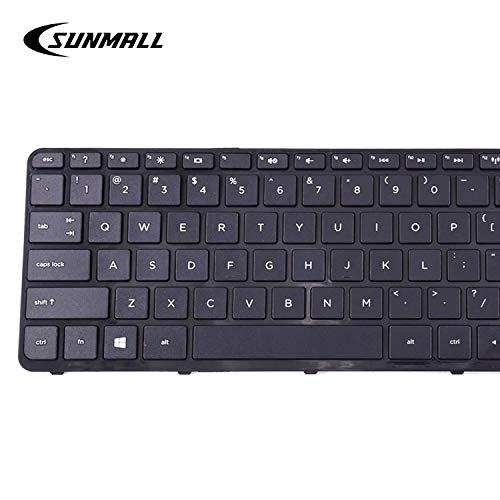 SUNMALL Mate Laptop Keyboard with Frame Compatible with HP Pavilio 15-f 15-g 15-r 15-e 15-f387wm 15-d035dx 15-f233wm 15-f272wm 15-f010wm 15-n290nr 15-e 15-f222wm 15-f271wm US Layout - Image 4