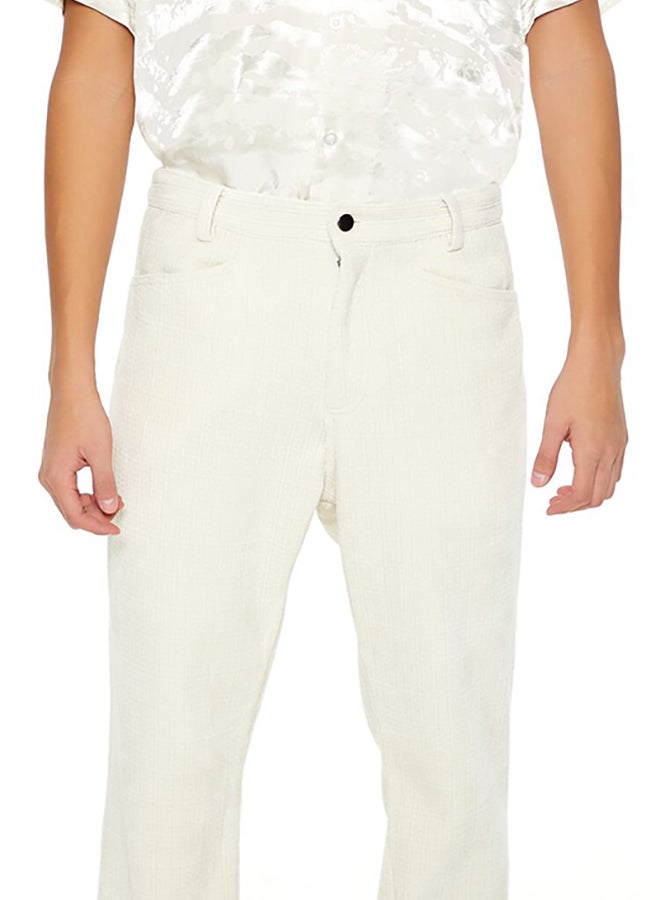 FOREVER 21 Slim-Fit Mid-Rise Pants  - Image 5