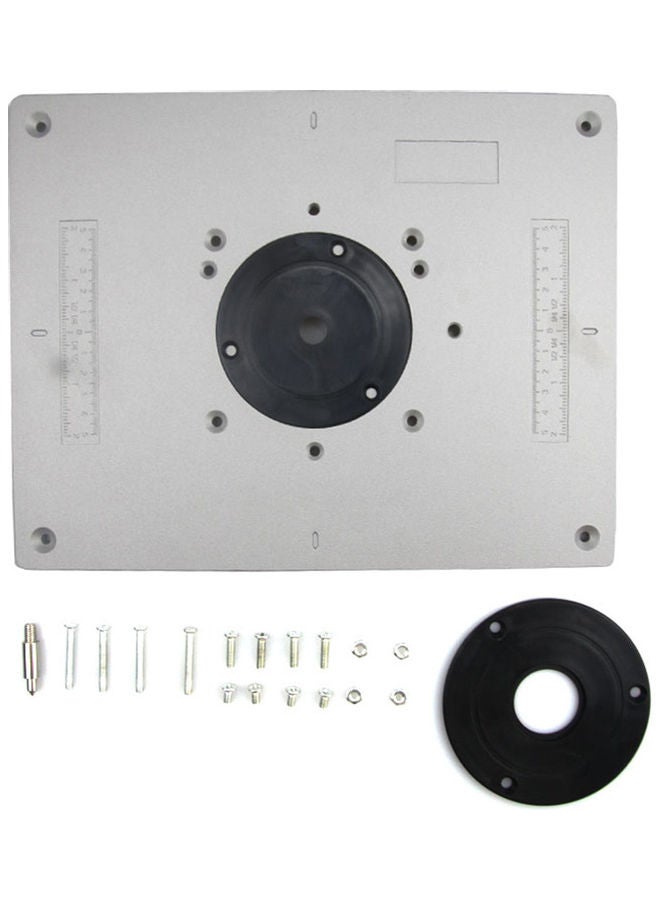 NIBEMINENT Woodworking Trimming Machine Silver 33x1.5x27cm - Image 3