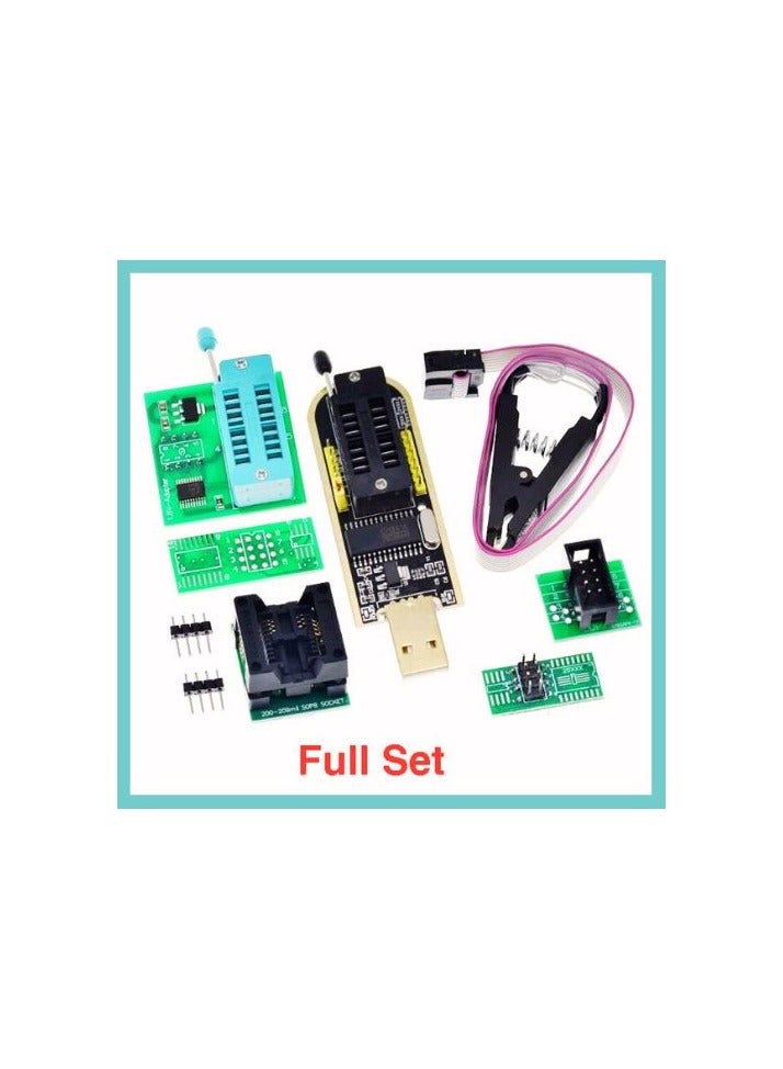 Bios usb Programmer ch341A soic8 Clip 1.8V Adapter For 24 25 Series Memory IC Eprom Read Write Flash - Image 2
