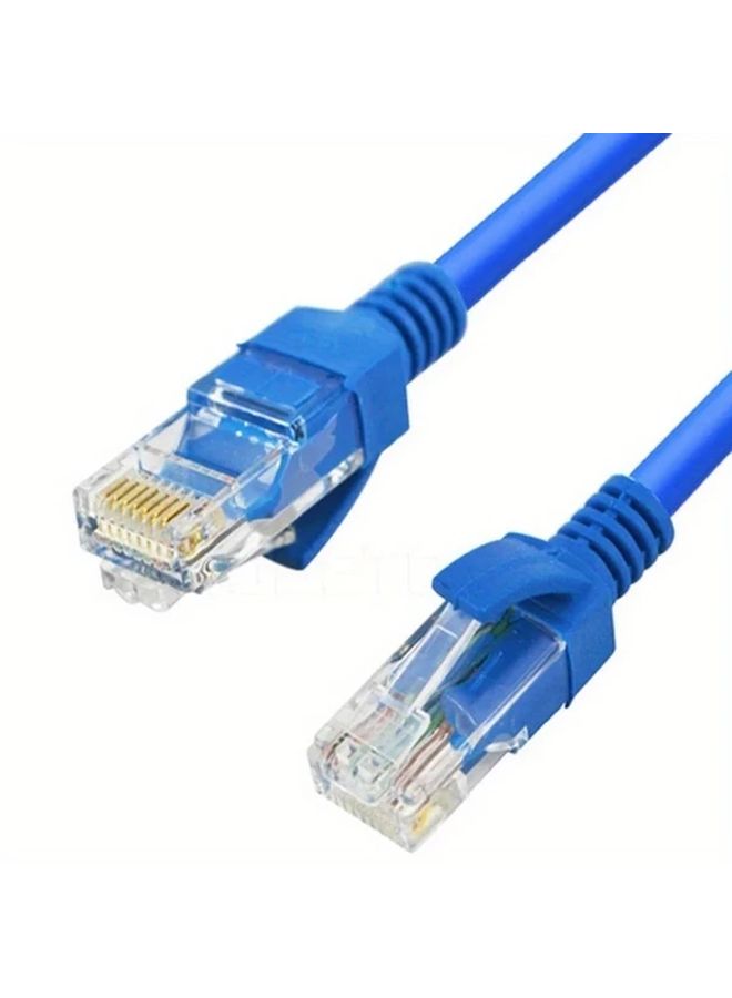 Blue Cat6E Ethernet Cable 5m 10m 20m UTP LAN Network Patch Cord for POE Camera Computer Router Switch - Image 4