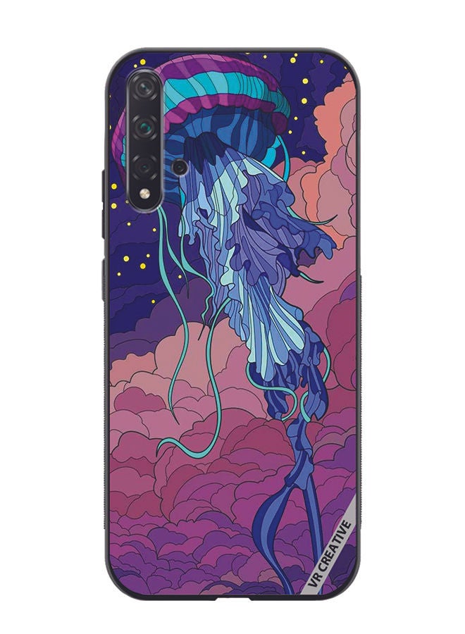 VR CREATIVE Protective Case Cover For Huawei Nova 5T Starfish Design Multicolour - Image 1