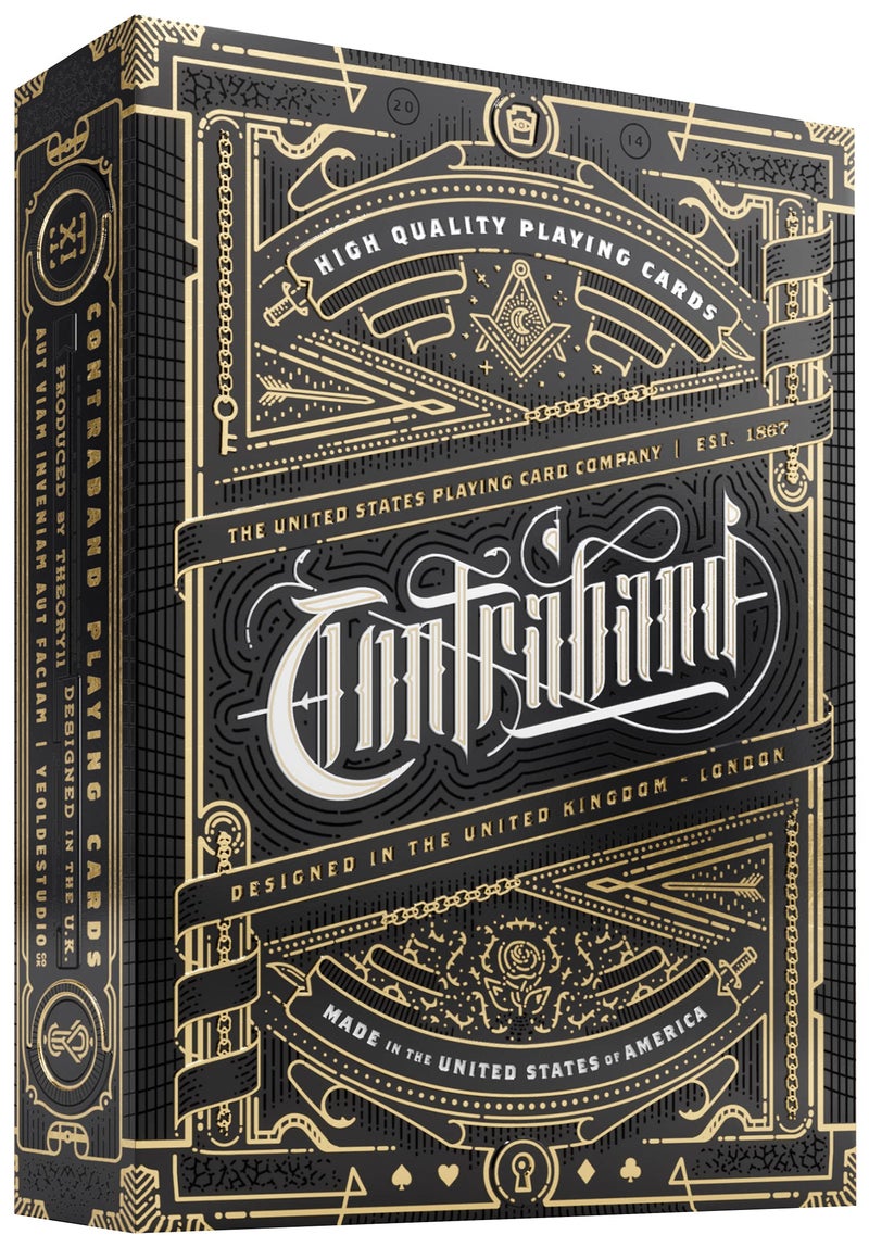 Theory11 Contraband Playing Cards - Image 1