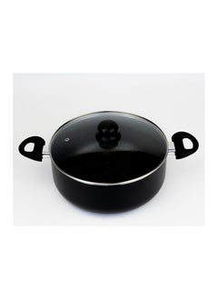 Wilson Casserole With Glass Lid Durable Marble Coating, Aluminium Construction, Nonstick Dish For Gas Induction & Ceramic Hobs Induction Bottom 24 x 11cm  - Image 3
