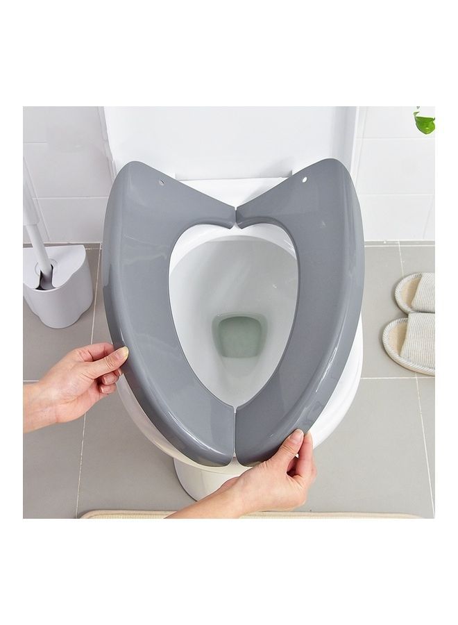 NIBEMINENT Travel Portable Toilet Pad Plastic Waterproof Bathroom Seat Cover Mats Pink 42 x 8 19cm - Image 2