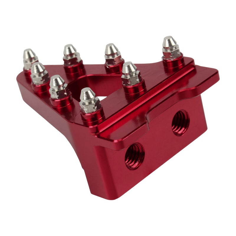 رأس دواسة الفرامل الخلفية من CNC فضي اللون لدرجات هوندا CRF50 وXR50 وSDG وSSR وCOOLSTER بسعات 70 و90 و107 و110 و125 سي سي للدراجات الوعرة. - Image 3