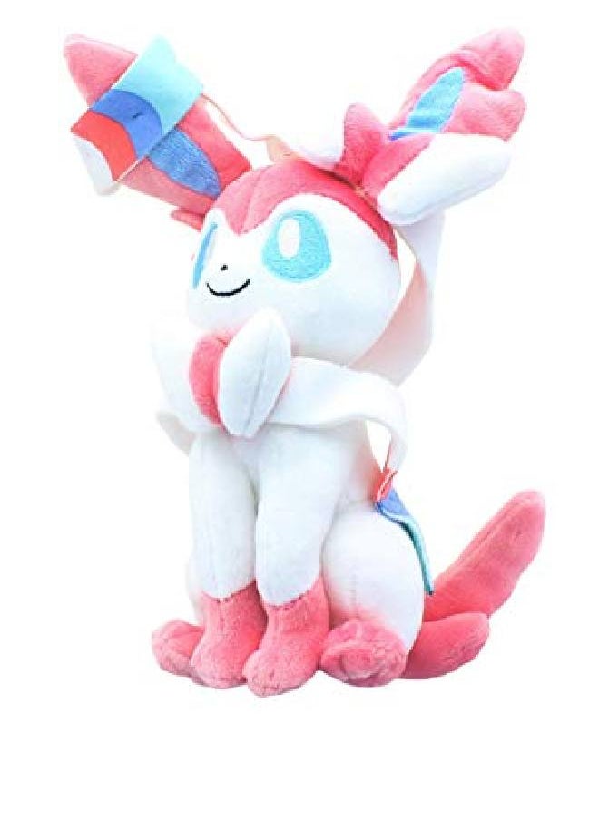 Sanei Sanei Pp125 Pokemon All Star Collection Sylveon Plush, Brown/A  - Image 4
