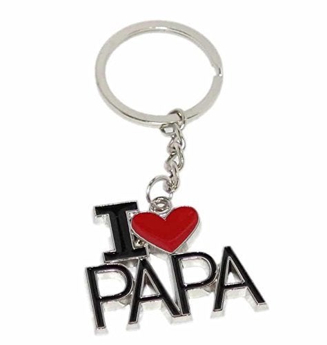 Saugat Traders Father's Day -Printed Coffee Ceramic Mug & I Love Papa Keychain-for Dad-Papa-Daddy-Birthday-Anniversary- White, Black - Image 3