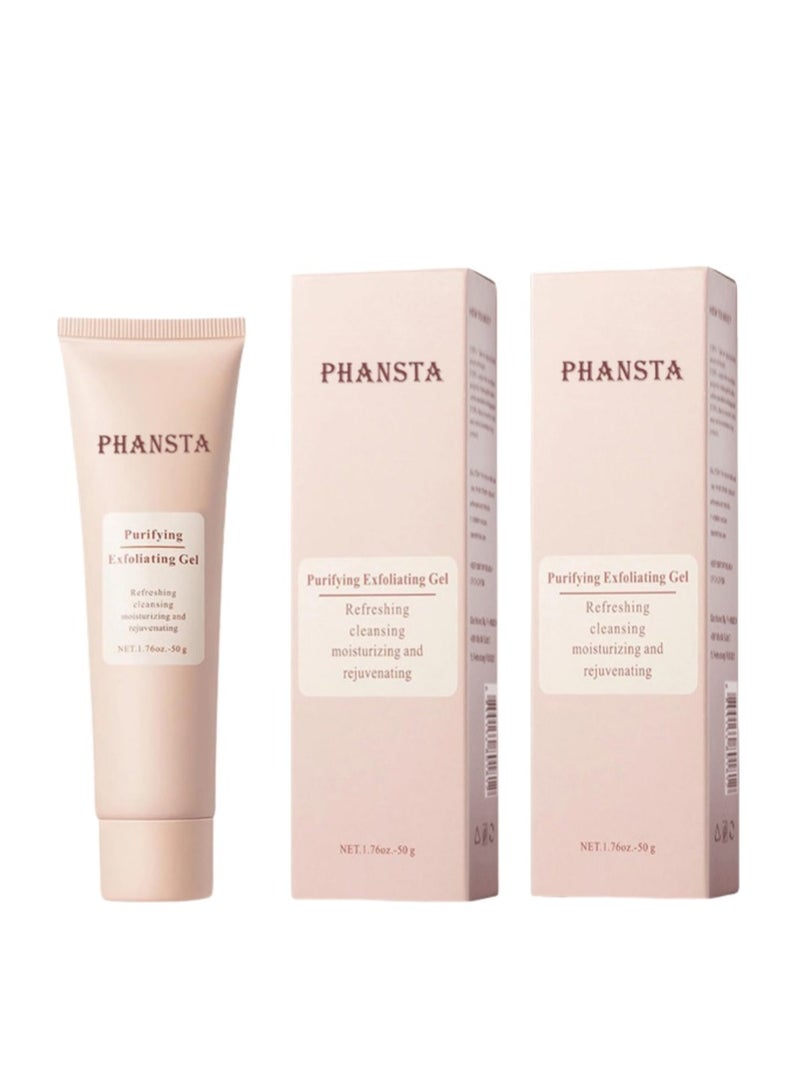 PHANSTA 2-PACK Exfoliating Pore Cleansing Gel 50g*2 - Image 1
