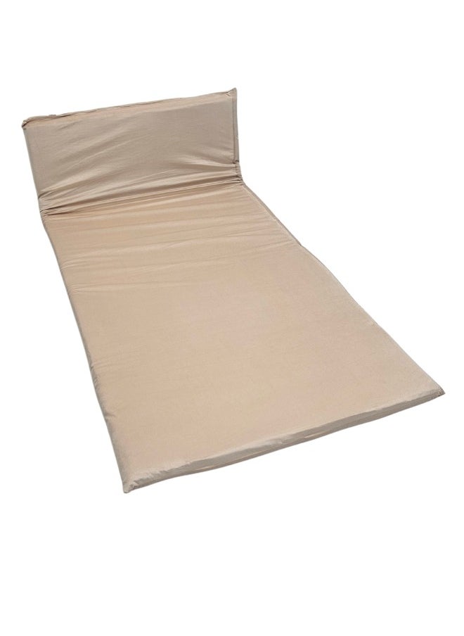 SMART HOME - Premium Foam Feel High Density Single Mattress , A soft and comfortable sponge mattress that is foldable and easy to carry with a bag. A multi-use mattress for trips, sleeping, and exercising, and for children, size (190*90*6 cm) - Image 1
