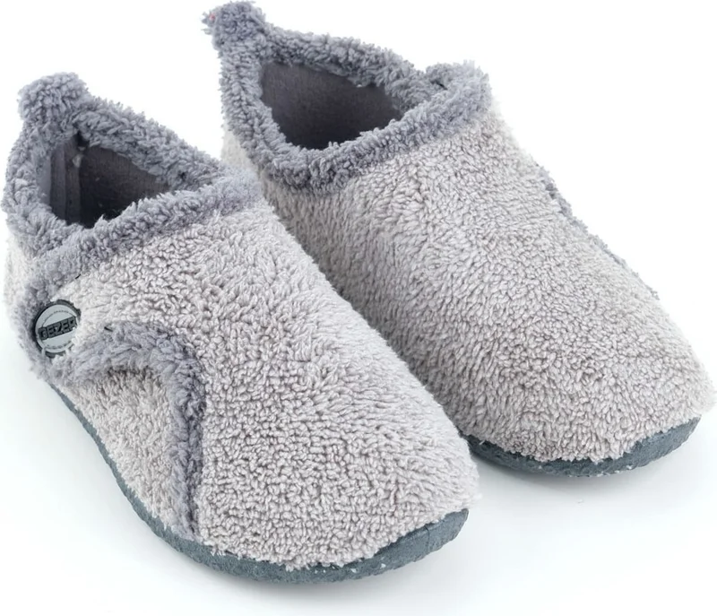 جيزر Winter Boy Plush Comfortable Sole Velcro Adjustable Home School Nursery Slippers Shoes