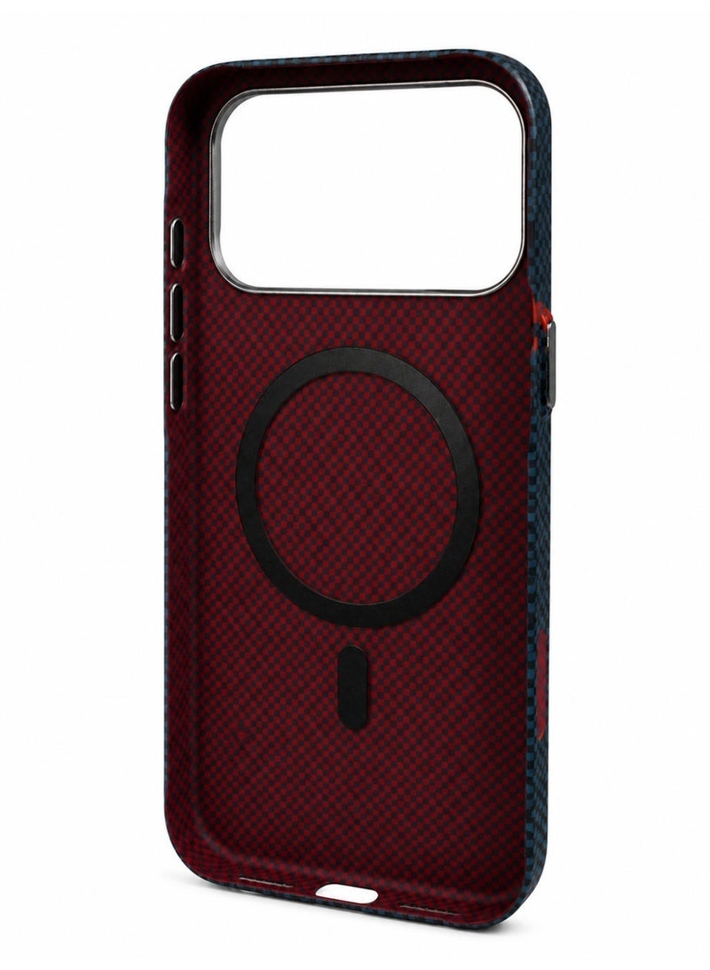 لوكسو iPhone 17 Pro Max MagSafe Case – Premium Carbon Fiber - Image 4