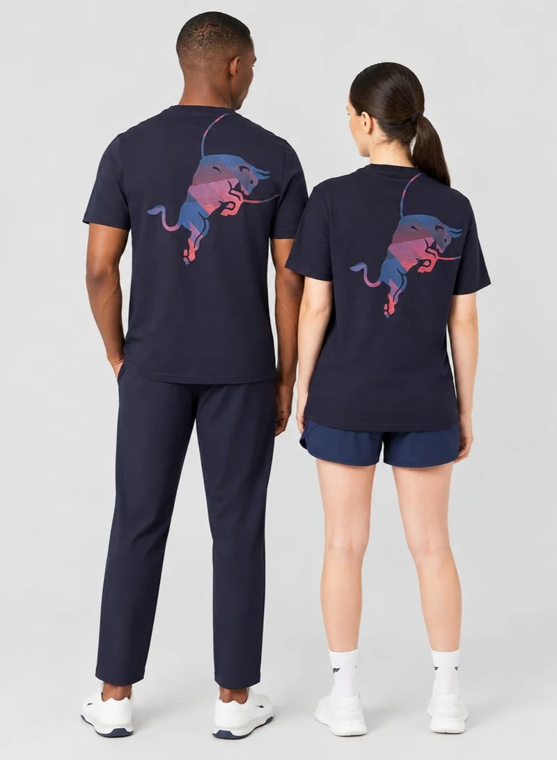 Red Bull Red Bull Adult Unisex Graphic T-Shirt - Night Sky Blue
