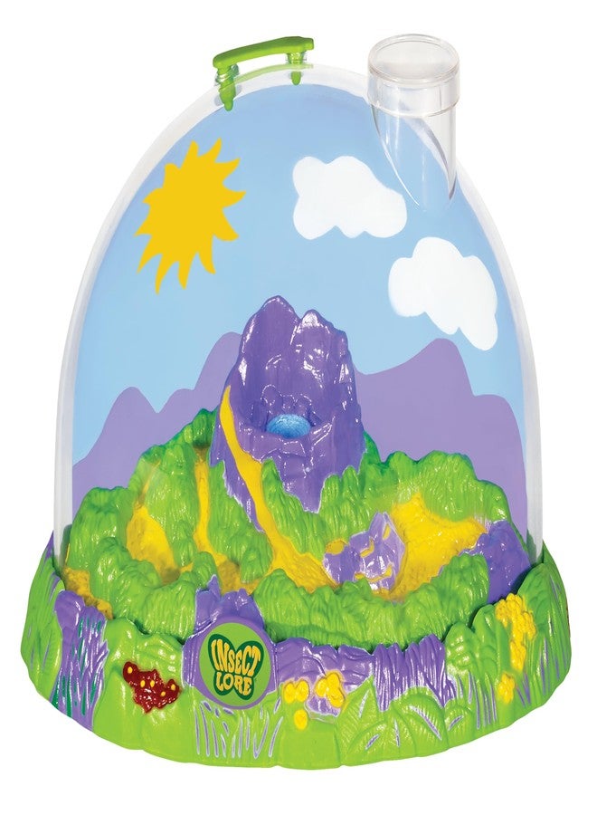 Insect Lore Ladybug Land with Prepaid Voucher - Redeem Voucher for 10-15 Native Ladybug Larvae - Diorama Style Ladybug Habitat for Kids - Observe, Raise, & Release Adult Ladybugs - Image 1