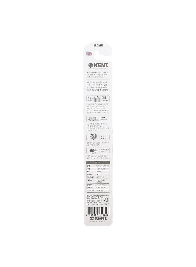 KENT Kent, Ultra Soft Toothbrush, Black, 1 Toothbrush - Image 2