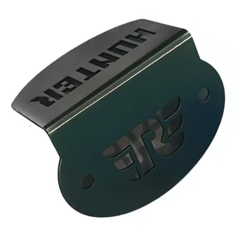 Ramanta Hunter 350 Oil Cap Front Disc Brake Master Cylinder Oil Reservoir Cap Stainless Steel Front Fluid Container Guard Steel Frame Compatible with for Hunter 350 CC (Black, 1 PC) - Image 2