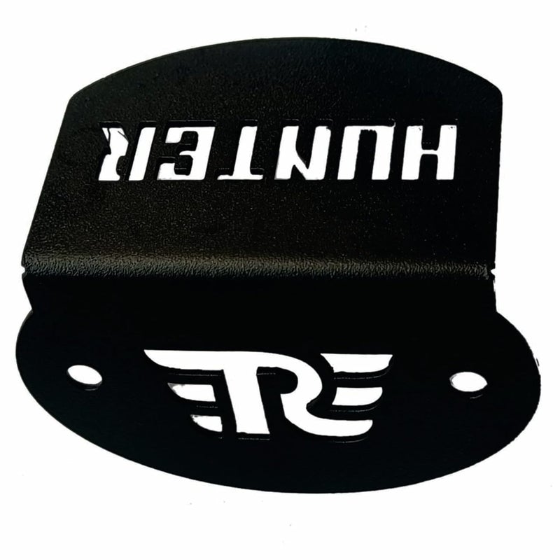 Ramanta Hunter 350 Oil Cap Front Disc Brake Master Cylinder Oil Reservoir Cap Stainless Steel Front Fluid Container Guard Steel Frame Compatible with for Hunter 350 CC (Black, 1 PC) - Image 4