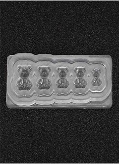Rotekt Ne Nail Carving Mold, Nail Art Templates 3D Silicone Nail Art Decoration Mold, Uv Nail Art Template Bear Pattern Decals Nail Diy Tools, Professional Natural And Artificial Nails Tools  - Image 5