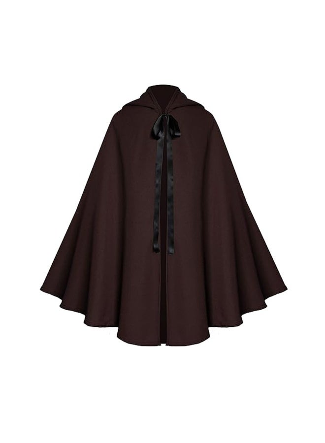 NIBEMINENT Medieval Grim Reaper cosplay Cloak Halloween stage performance costume Cosplay - Image 1