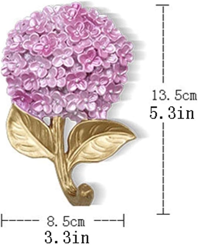 خطافات المعاطف المثبتة على الحائط، خطاف من الراتنج للممر، الحمام، غرفة النوم، اللون ب - Image 1