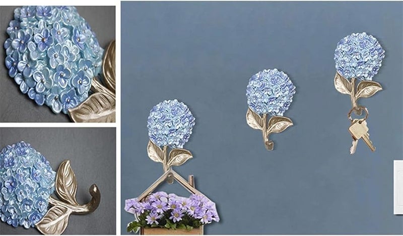 خطافات المعاطف المثبتة على الحائط، خطاف من الراتنج للممر، الحمام، غرفة النوم، اللون ب - Image 4