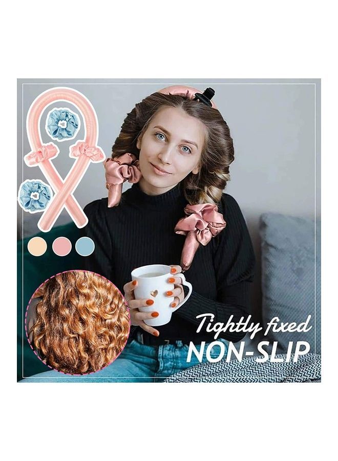 نيبمينينت مجموعة بكرات مرنة لتجعيد الشعر بشكل حلزوني ذهبي وردي - Image 2