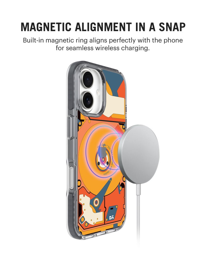 DailyObjects Case for iPhone 17 Compatible with Mag-Safe Wireless Charging, Stride 2.0 ScanDisk Slim Shockproof Back Cover with Inner Magnetic Ring - Image 3