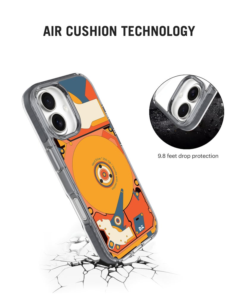 DailyObjects Case for iPhone 17 Compatible with Mag-Safe Wireless Charging, Stride 2.0 ScanDisk Slim Shockproof Back Cover with Inner Magnetic Ring - Image 5
