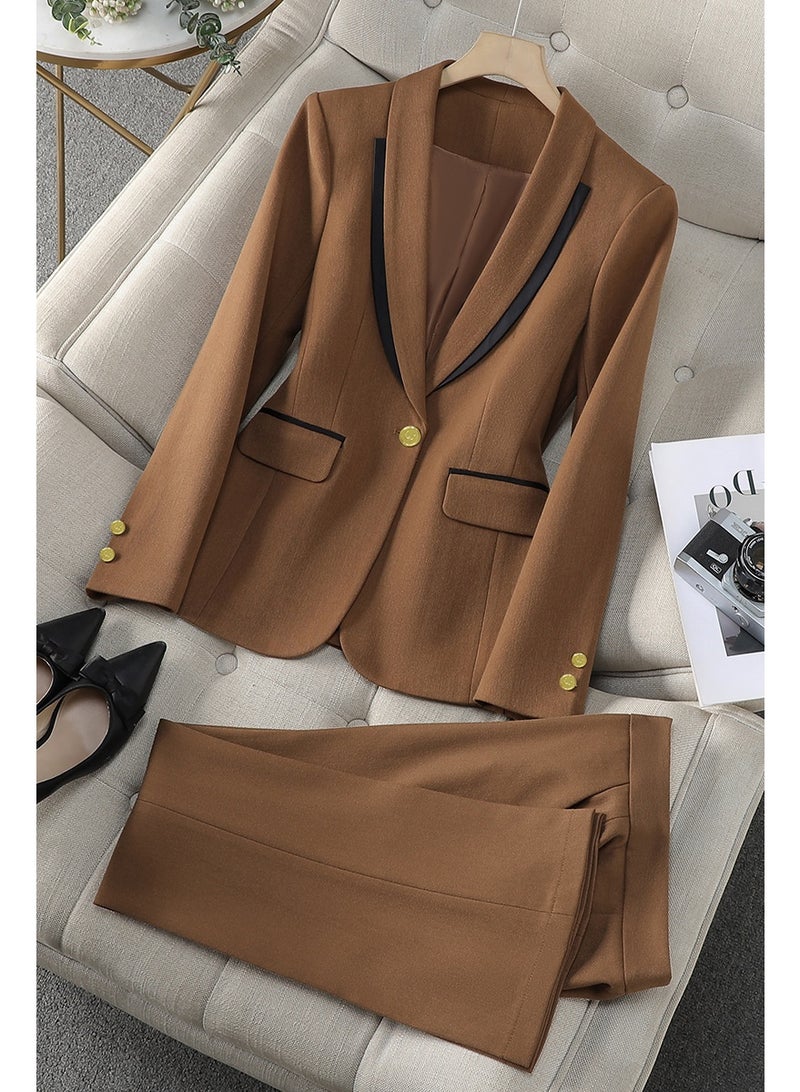 Shougu New Fashionable Casual Ms Suit Set 