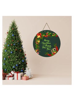 Webelkart Webelkart®️ Premium Merry Christmas and Happy New Year Printed Wall Hanging Christmas Decorations Items 10 Inches  - Image 4