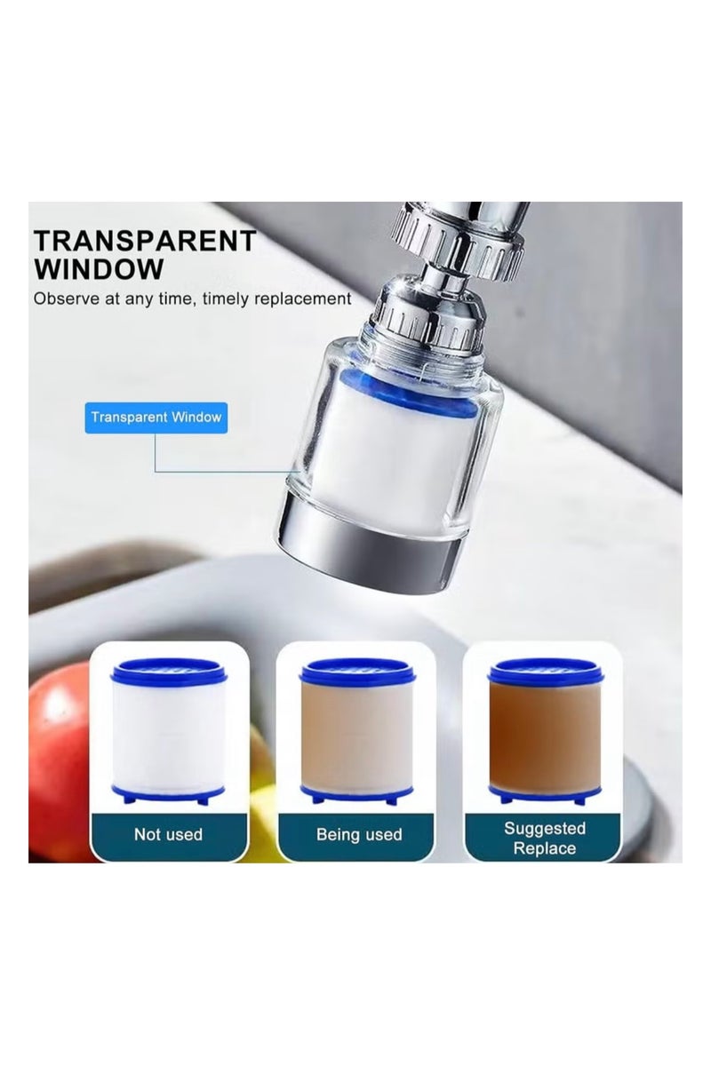 HassanZ Water filter for faucet with 360 degree rotation comes with a head package with 5 filters and is of excellent quality - Image 2
