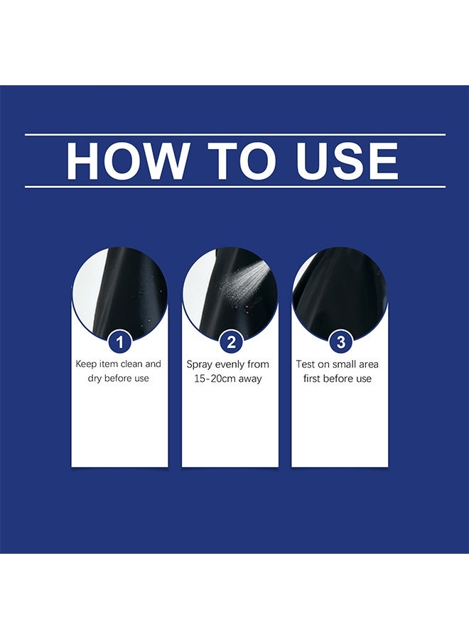 Jakehoe Nano Rain & Stain Waterproof Spray, Protect Shoe Protector Spray, Shoe Protector & Water Repellent For All Shoes, Bags & Fabrics, Waterless Laundry Spot Remover, Nano Technology, Long-Lasting Protection, Quick Dry, 120ml - Image 3
